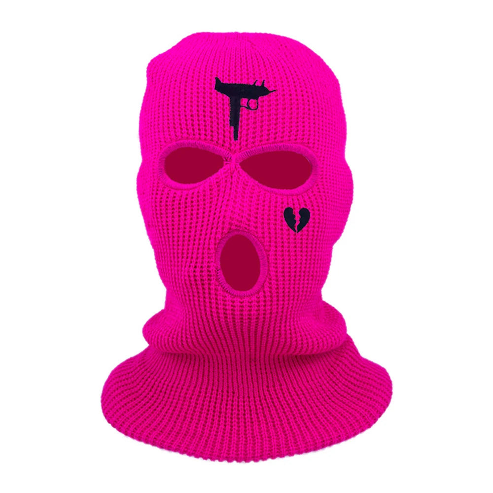 Full Face Mask Knitted Pullover Hat For Men Women Winter Outdoor Sports Military Tactical Cycling Camping Hunting Ski Balaclava