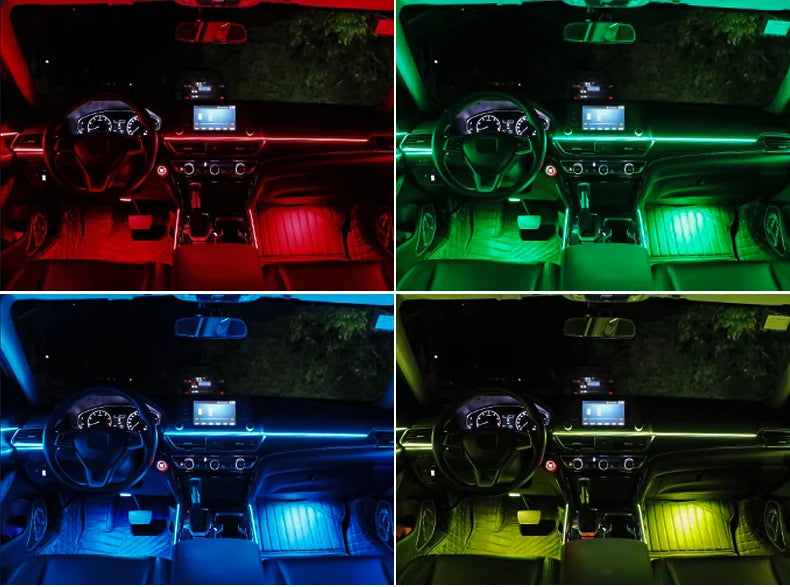 18/22 in 1 Atmosphäre Licht Teile 35/75CM 110CM Lichtleiste Lautsprecher Verlängerungskabel Haupt-/Nebencontroller Fußlampe Symphony Teile
