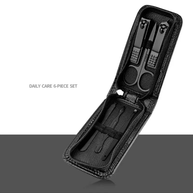 6-Piece Portable Nail Clipper and Manicure Set