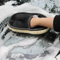 1Stk. Autowasch-Imitat-Wollhandschuhe Verdickte Plüsch-Autoputzhandschuhe Wachspolierer Autoreinigungsprodukte Reinigungstuch