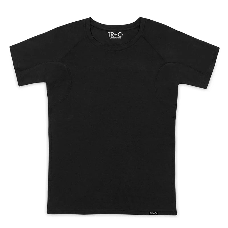 Herren Modal Schweißdicht Anti Gegen Achselschweiß Beständige Fitness Herren T-Shirts