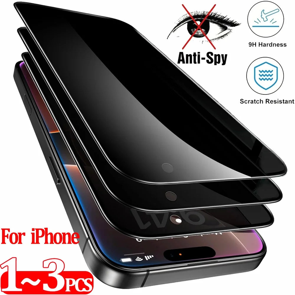 Glass Film For iPhone 18 17 16 15 Pro Max Screen Protector For iPhone 11 12 13 14 15 Pro Tempered Glass IPhone13 Mini 16 Plus