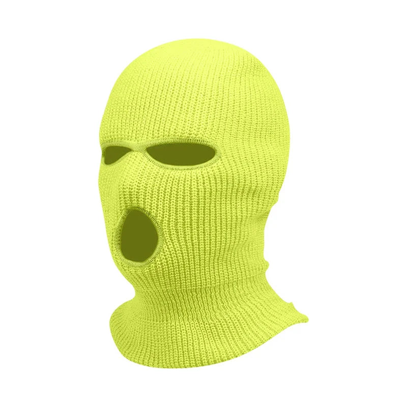 Full Face Mask Knitted Pullover Hat For Men Women Winter Outdoor Sports Military Tactical Cycling Camping Hunting Ski Balaclava