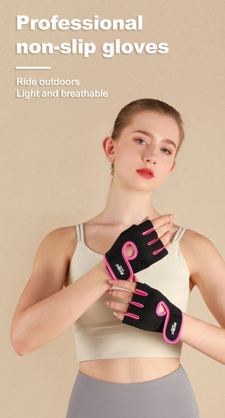 Fitnesshandschuhe Kraftsport Handschuhe Bodybuilding Training Sport Übung Radfahren Sporthandschuhe für Männer Frauen