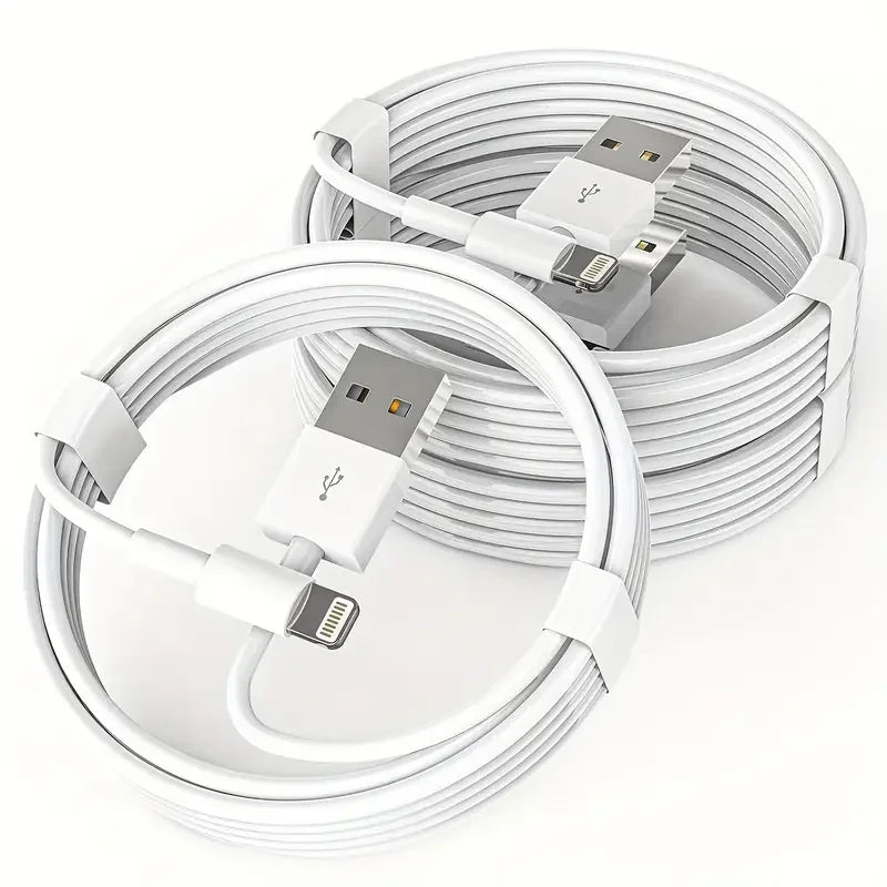 MFi zertifiziertes 1 Stk. 3 Stk. USB-A-auf-Lightning-Lade-TPE-Kabel für iPhone-Ladekabel kompatibel für iPhone 14 13 12 11 Pro Max