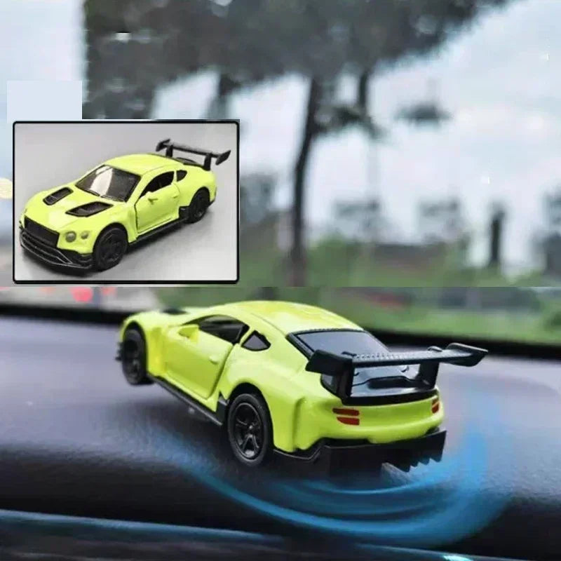 Sportwagen-Drift Rotierende Autodekoration Armaturenbrett Dreh-Rennmodell Dekoration Auto Individualität Mittelkonsolen-Dekoration