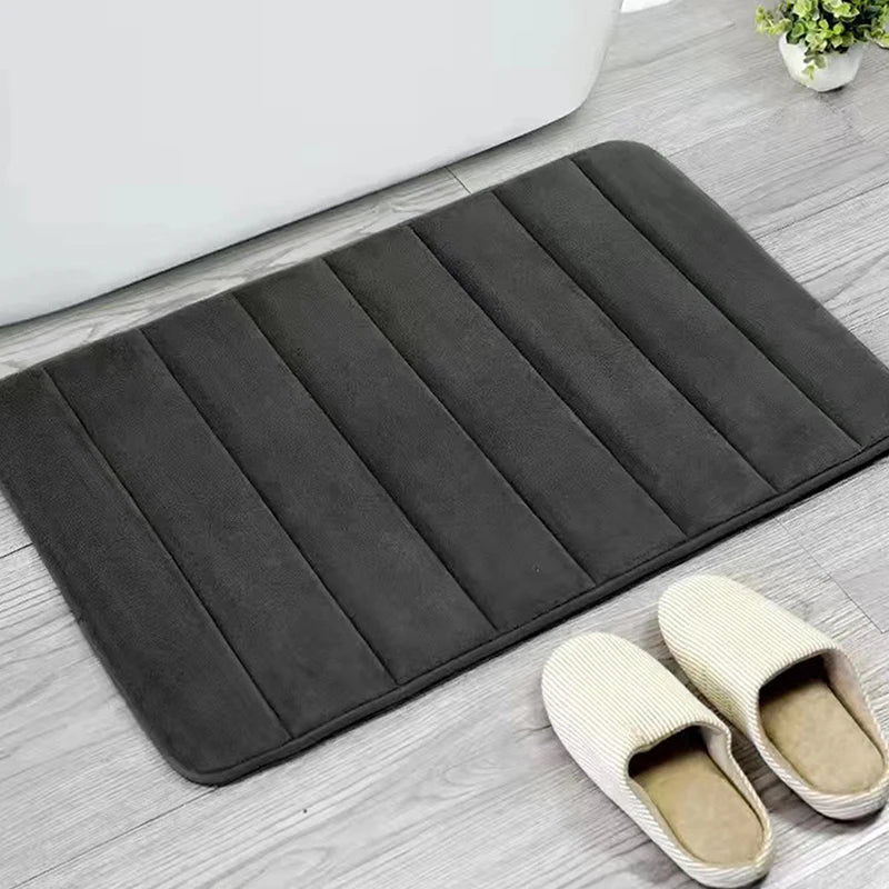 Alfombra de baño para el hogar de 60x40cm, súper absorbente, de espuma viscoelástica suave, alfombras de baño, alfombrillas para el suelo del dormitorio, inodoro, ducha, alfombra decorativa
