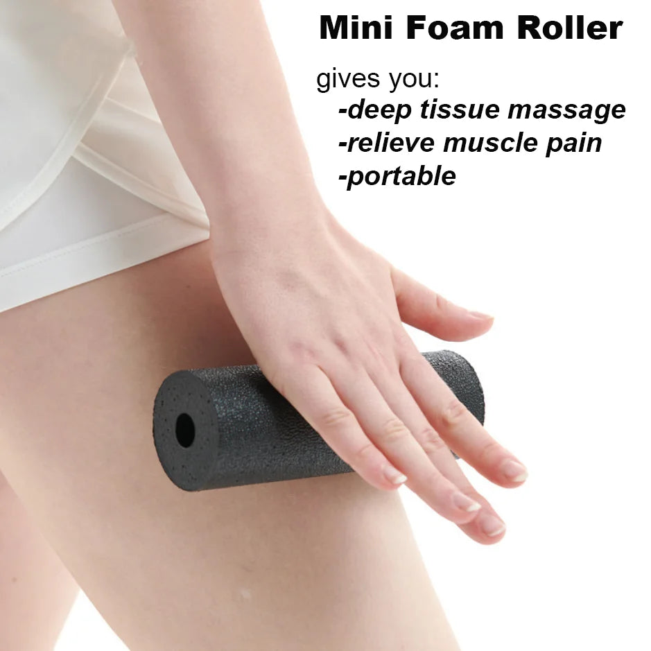 Mini-Faszienrolle, hohe Dichte, EPP, Massage, Yoga, Faszienrolle, Schmerzlinderung, Fitnessstudio, Übungsrolle, Muskelentspannung