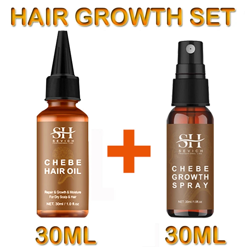 Chebe Traction Alopecia Thicken Oil Anti Hair Loss Treatment Spray Craze Fast Hair Growth  Products Sevich Anti Break Hair Care