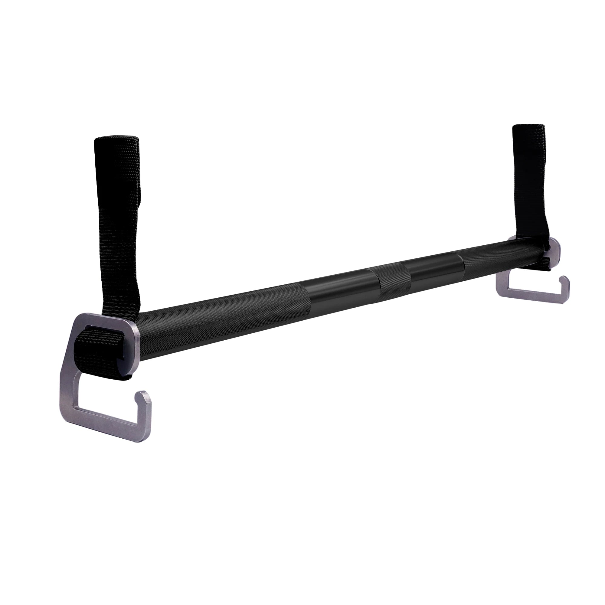 Adjustable Resistance Band Exercise Bar Large e-Type Hook Metal Bar for Loop Elastic Band Home Gym Workout Fitness Equipment