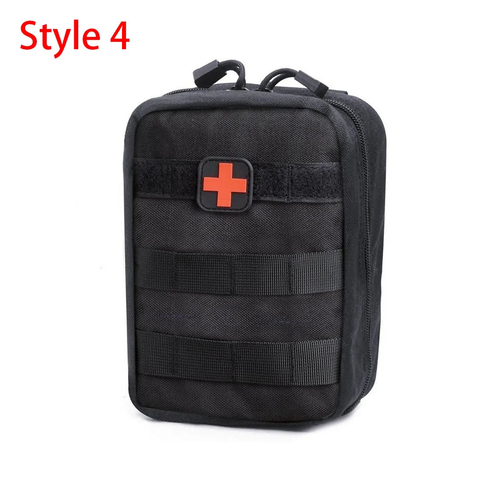 IFAK EDC Tasche Hüfttasche Jagdweste Notfall-Werkzeugsatz Outdoor Erste-Hilfe-Set Camping Survivaltasche