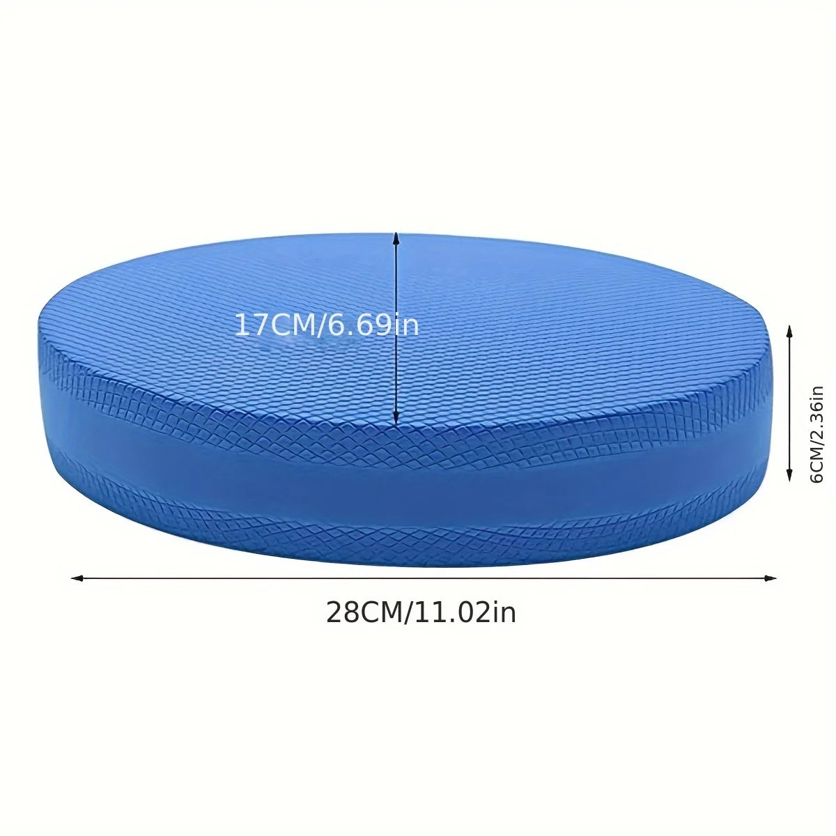 1 Yoga Balance Mat, Yoga Fitness Tablet Support Mat, Elliptical Massage Yoga Balance Mat, Yoga Training Supplies