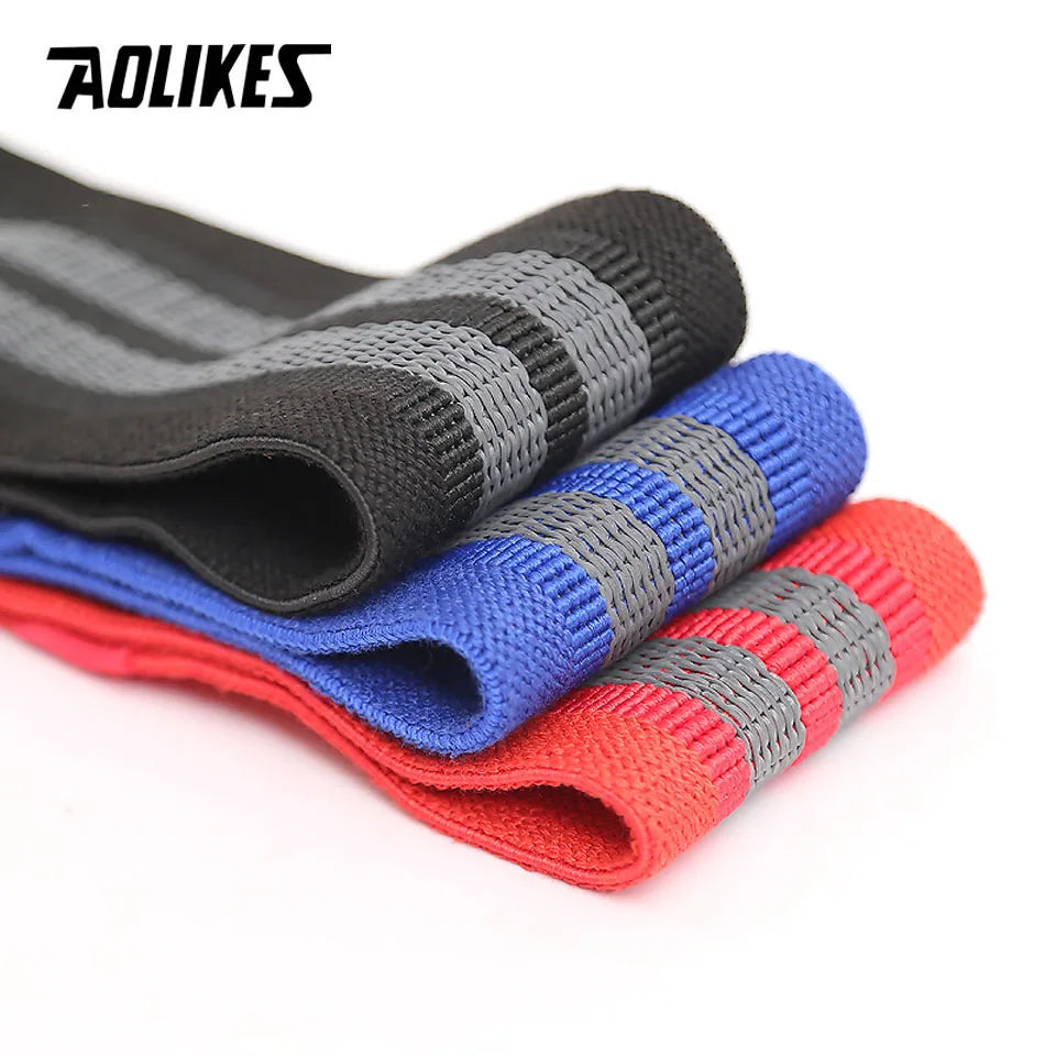 AOLIKES 1PCS Bandas de resistencia elásticas para glúteos, sentadillas, entrenamiento de glúteos, antideslizantes, banda gruesa, tiras de fitness, bucles de yoga