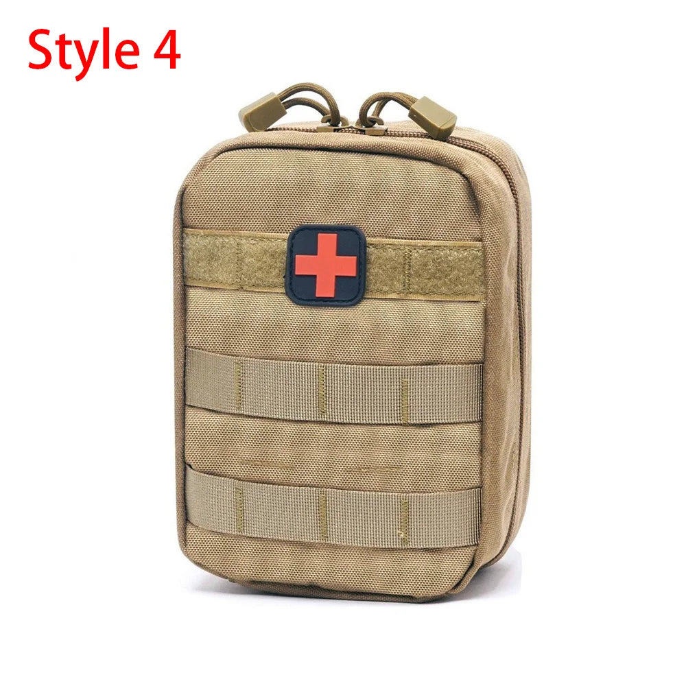 IFAK EDC Tasche Hüfttasche Jagdweste Notfall-Werkzeugsatz Outdoor Erste-Hilfe-Set Camping Survivaltasche