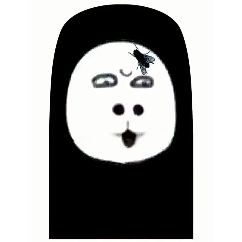 Lustige 3D-Muster Realistische Maske Elastisches Mesh Vollgesichtsmaske Männer Frauen Halloween Cosplay Kopfbedeckung Knifflige Kapuze Party Cosplay Requisite