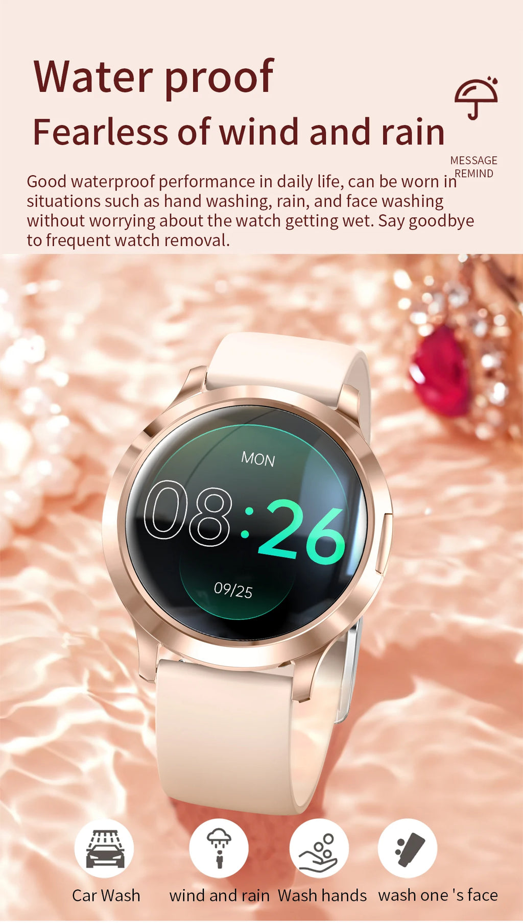 2025 NEU Smartwatch Damen 1,32"AMOLED Sport Fitness Armband Benutzerdefiniertes Zifferblatt Uhren Herren Herzfrequenz Bluetooth Anruf Damen Smartwatch