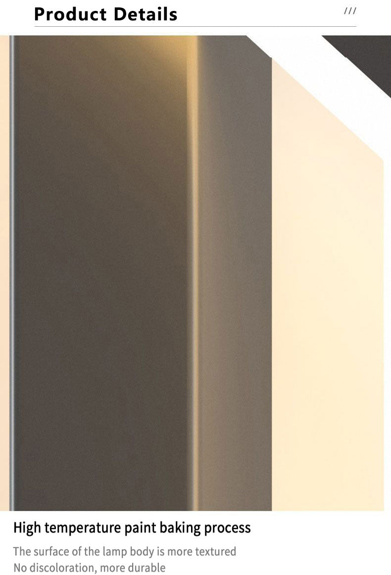 Moderne Kreative LED-Streifen-Wandleuchte, minimalistische Schlafzimmer-Nachttisch-Wandlampe, LED-Leuchten, Wohnzimmer TV-Sofa Hintergrund-Wandleuchte
