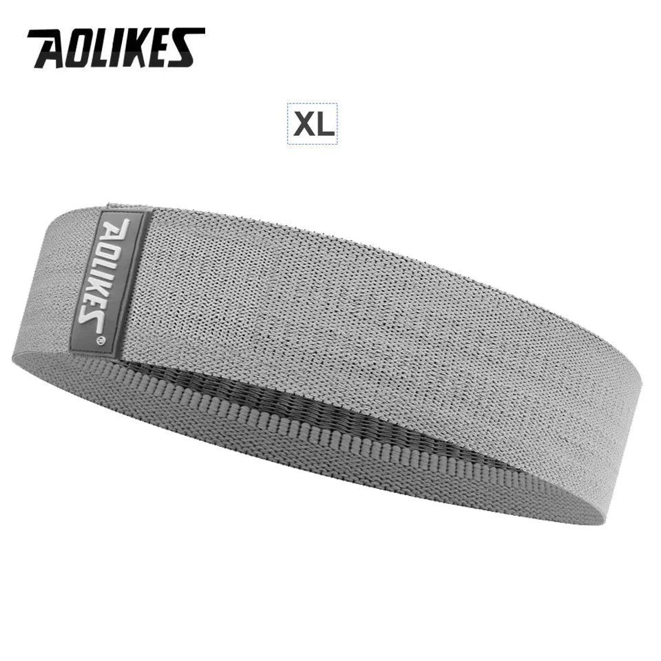 AOLIKES 1PCS Resistance Elastic Booty Bands Squat glute workout Non-slip trainer thick band Stretch Fitness Strips Loops Yoga