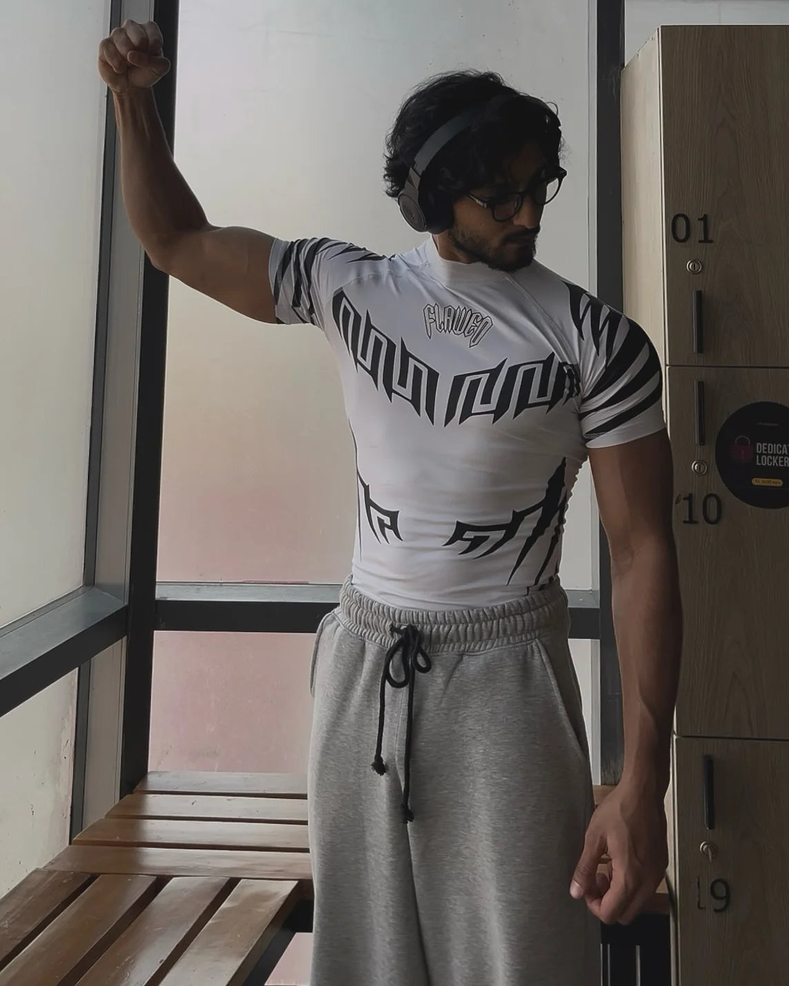 American Training Suit Fashion Violence Dark Grain Short Sleeves Crazy Street Style Fitness T-shirt Y2K Popular Style