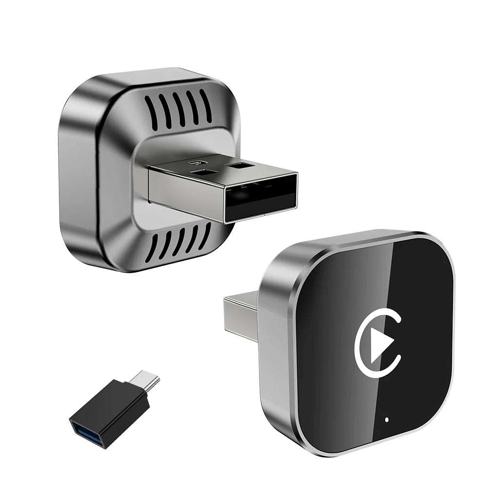 Neue Super Mini Carplay AI Box Kabelgebunden zu Kabellosem CarPlay/Android Auto 2in1 Box 5GHz WiFi5 für 99% Original Kabelgebundenes CarPlay/Auto Fahrzeug