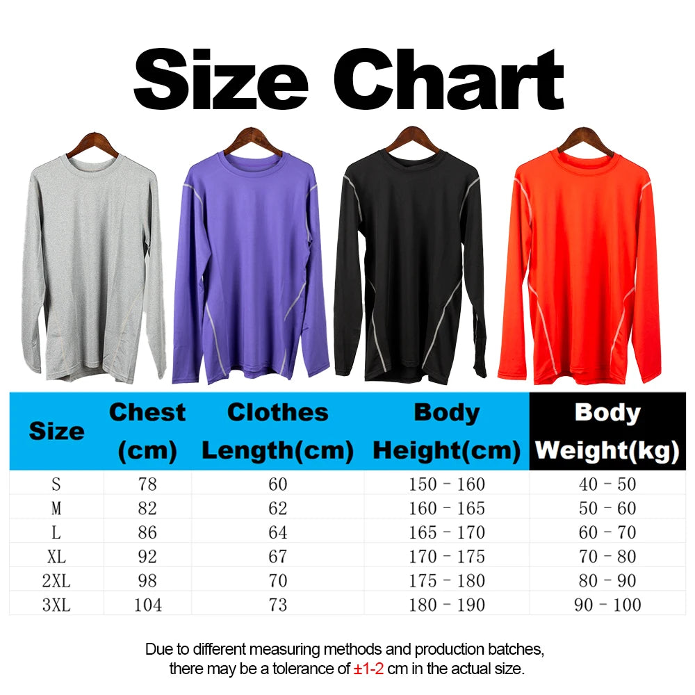Herren Kompressions-Laufshirt, Trainings-Jogging-Shirts, Fitnessstudio-Sportbekleidung, eng anliegendes Langarm-Sport-T-Shirt, schnelltrocknende Kleidung
