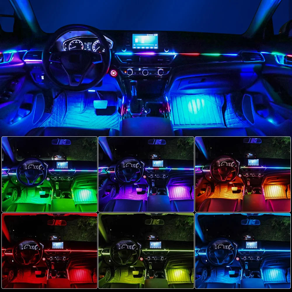 18/22 in 1 Atmosphere Light Parts 35/75CM 110CM Light Strip Speakers Extension Line Main/Sub Controller Foot Lamp Symphony Parts