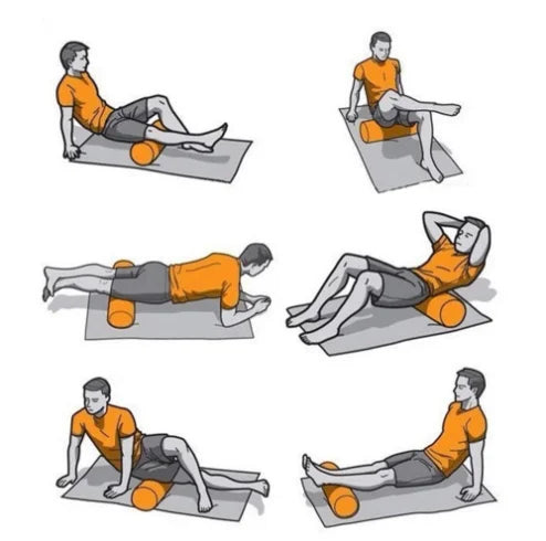 Mini-Faszienrolle, hohe Dichte, EPP, Massage, Yoga, Faszienrolle, Schmerzlinderung, Fitnessstudio, Übungsrolle, Muskelentspannung