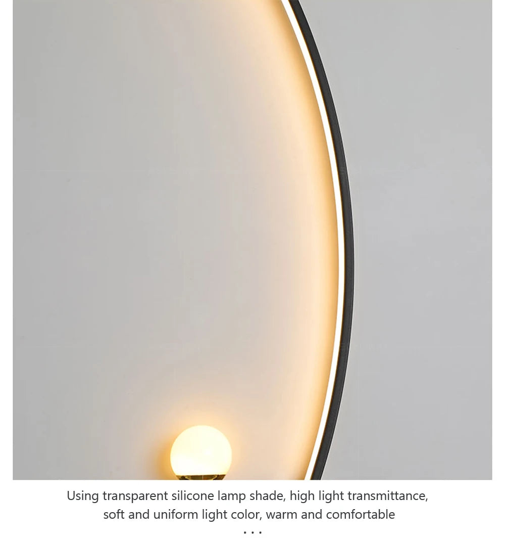 LED Wandlampe 55/105CM Smarte Fernbedienung Links Rechts Beleuchtung Wandleuchte Schlafzimmer Nachttisch Wohnzimmer Zuhause LED Lichter Leuchte