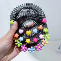 3 Stk. Kinder Y2k Stern Bunter Haarkamm Gebrochener Haarband Haarspangen Häschen Herz Süßer Kopfschmuck Prinzessinnen Mädchen Haarschmuck