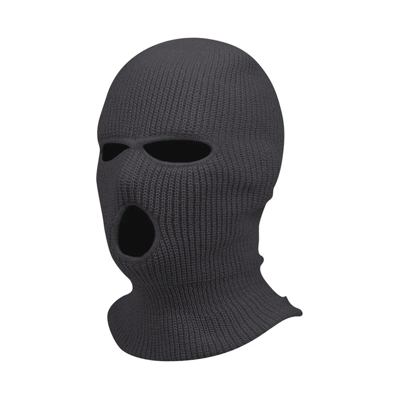 Full Face Mask Knitted Pullover Hat For Men Women Winter Outdoor Sports Military Tactical Cycling Camping Hunting Ski Balaclava