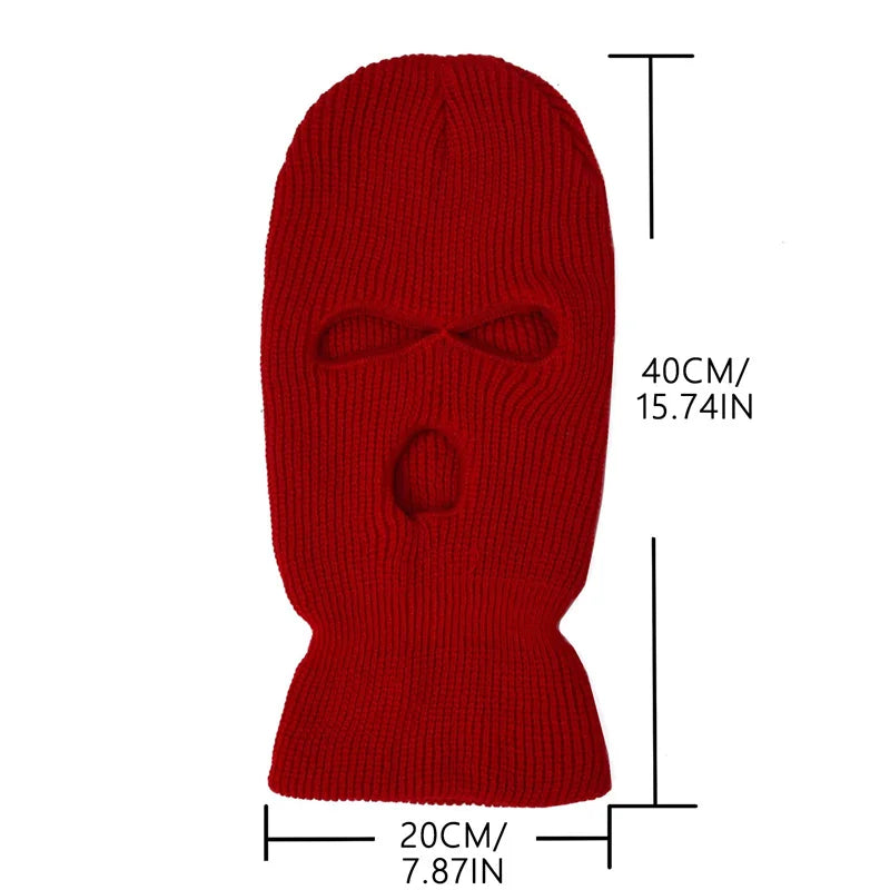 Vollgesichtsmaske Strickpullover Hut Für Männer Frauen Winter Outdoor Sport Militär Taktisch Radfahren Camping Jagd Ski Sturmhaube