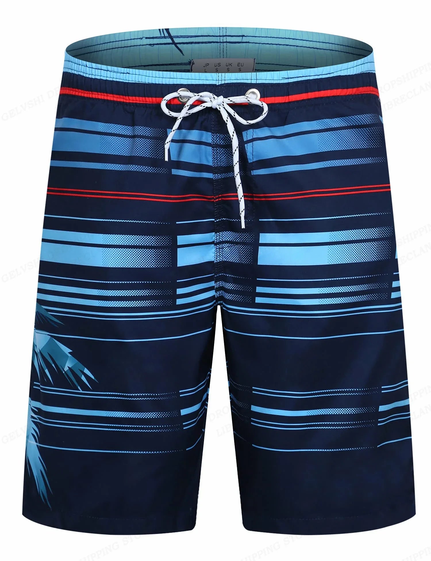 2025 New Men's Casual Shorts Fitness Shorts Summer Breathable 3D Beach Shorts Men's Classic Beach Quick Drying Shorts