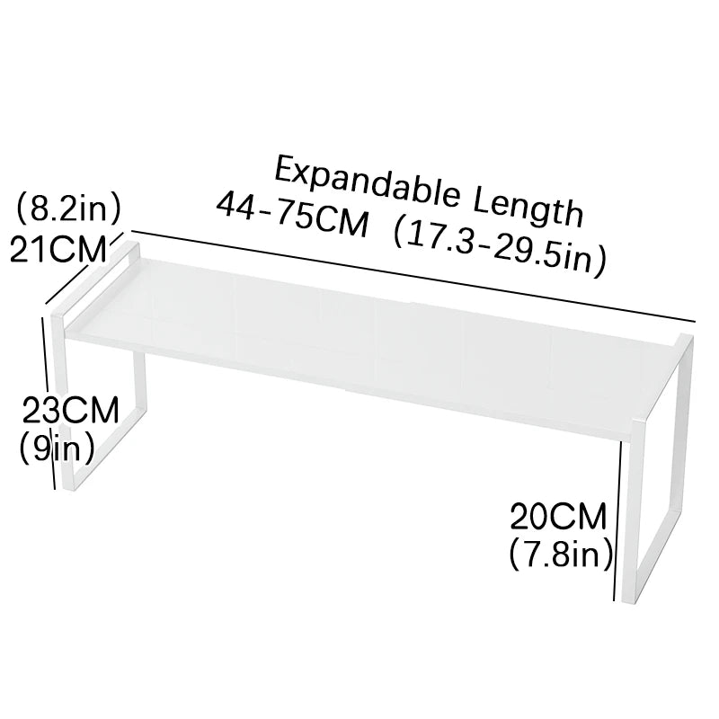 Expandable Under-Sink Cabinet Storage Rack