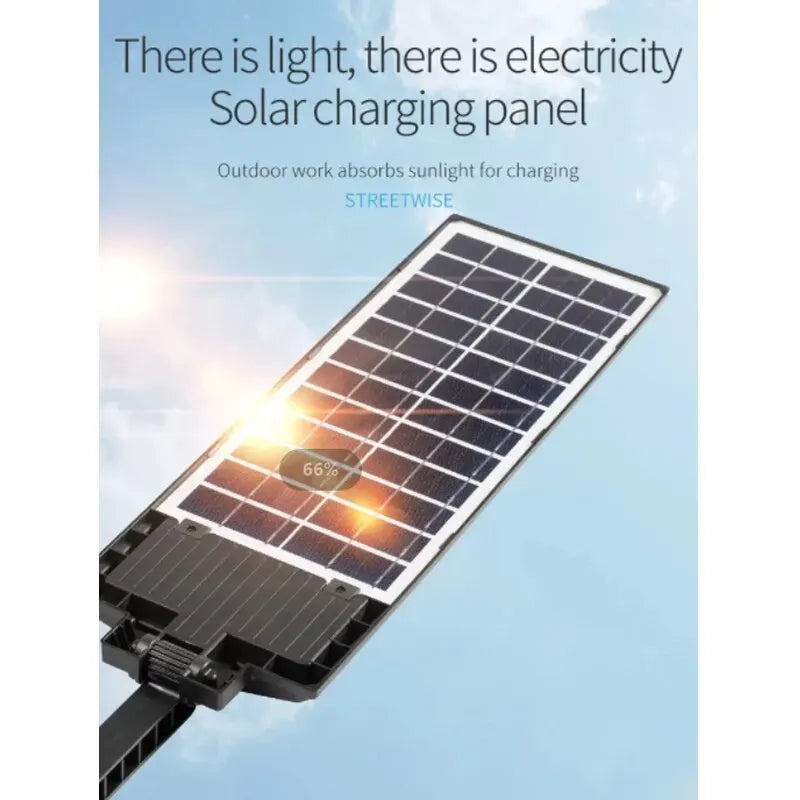 Outdoor Solar-LED-Leuchten Wasserdicht 8000 Lm Superhelle Wandlampe mit Bewegungssensor Fernbedienung Garten-Straßenleuchte