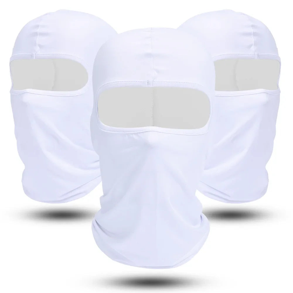 Breathable Sports Balaclava Hat Quick-Dry Windproof Full Face Mask Headgear for Riding Running Ski Hiking Outdoor Face Cover Men
