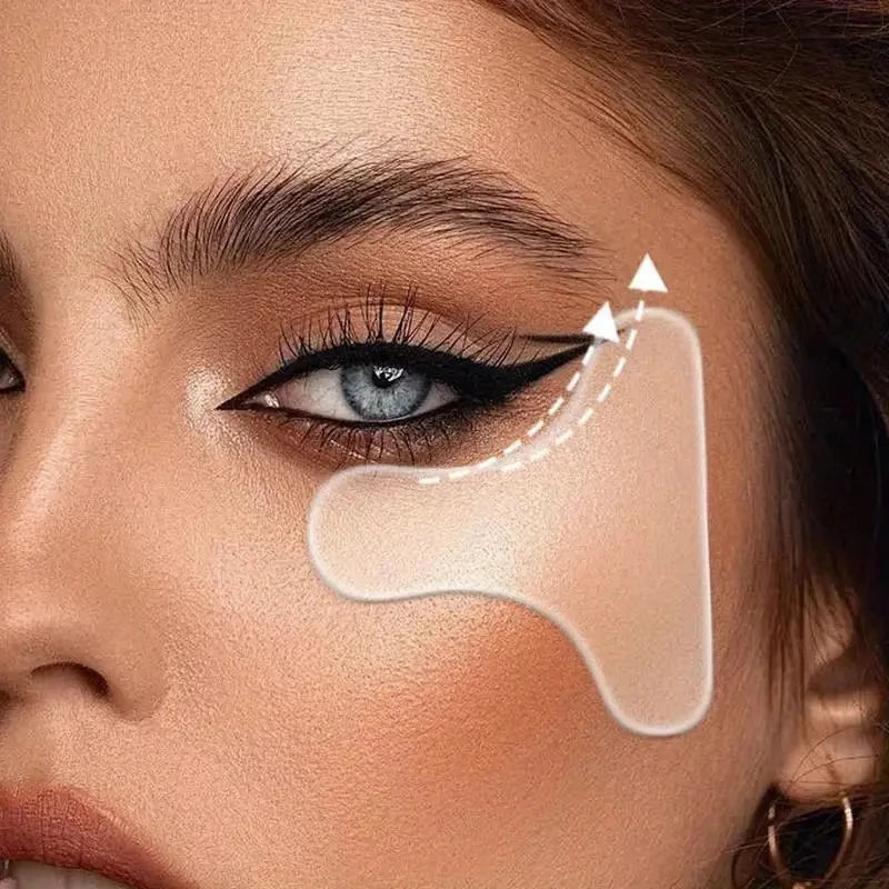 [Silicone Eye Patch] Silicone T-shaped Eye Patch Portable Facial Skincare, 100% Silicone Material, Strong Adhesion