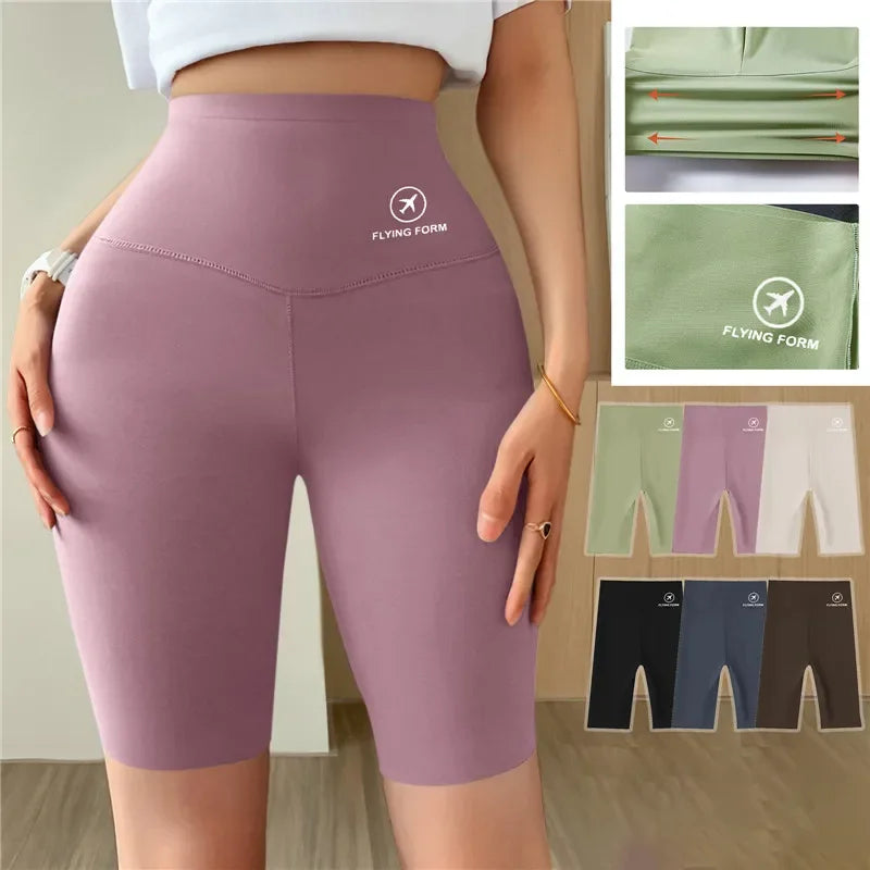 Damen Shorts, Sportshorts für Damen, neue Radsport-Jogging-Fitness-Shorts, hohe Taille, Push-up, Gym-Shorts, Leggings, Yoga-Kleidung