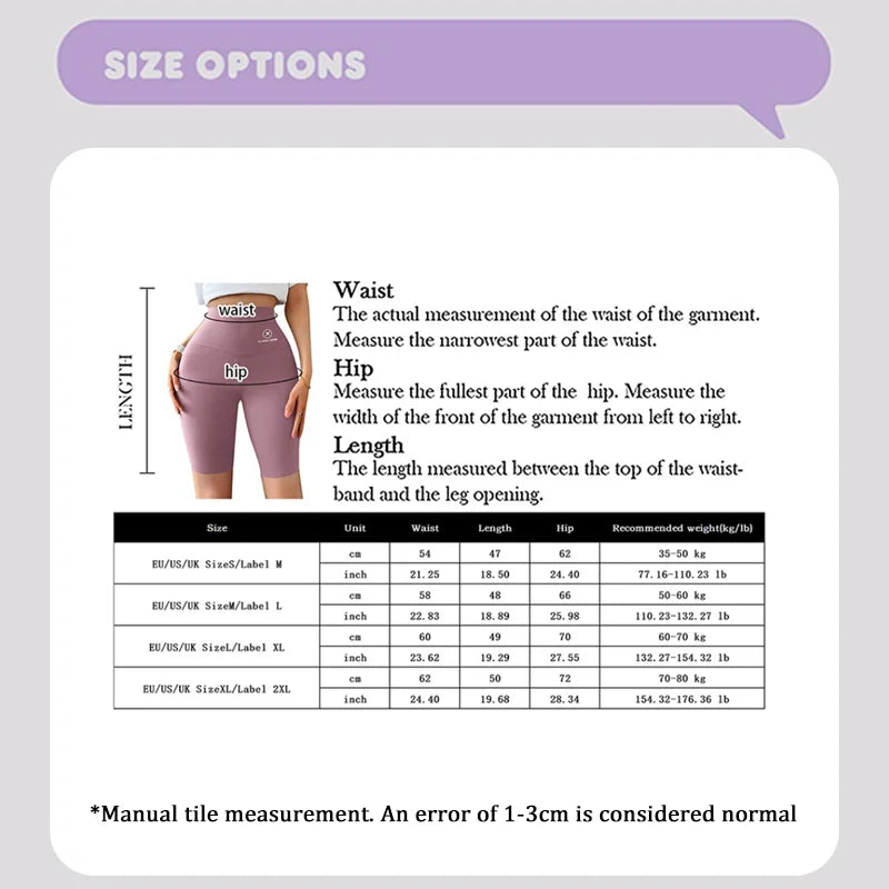 Damen Shorts, Sportshorts für Damen, neue Radsport-Jogging-Fitness-Shorts, hohe Taille, Push-up, Gym-Shorts, Leggings, Yoga-Kleidung
