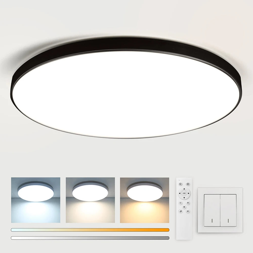LED Deckenleuchte 15W~50W Küchenlampe Schlafzimmer Korridor Lustre Plat Led Leuchten Wohnzimmer Dekor 220V Deckenleuchter