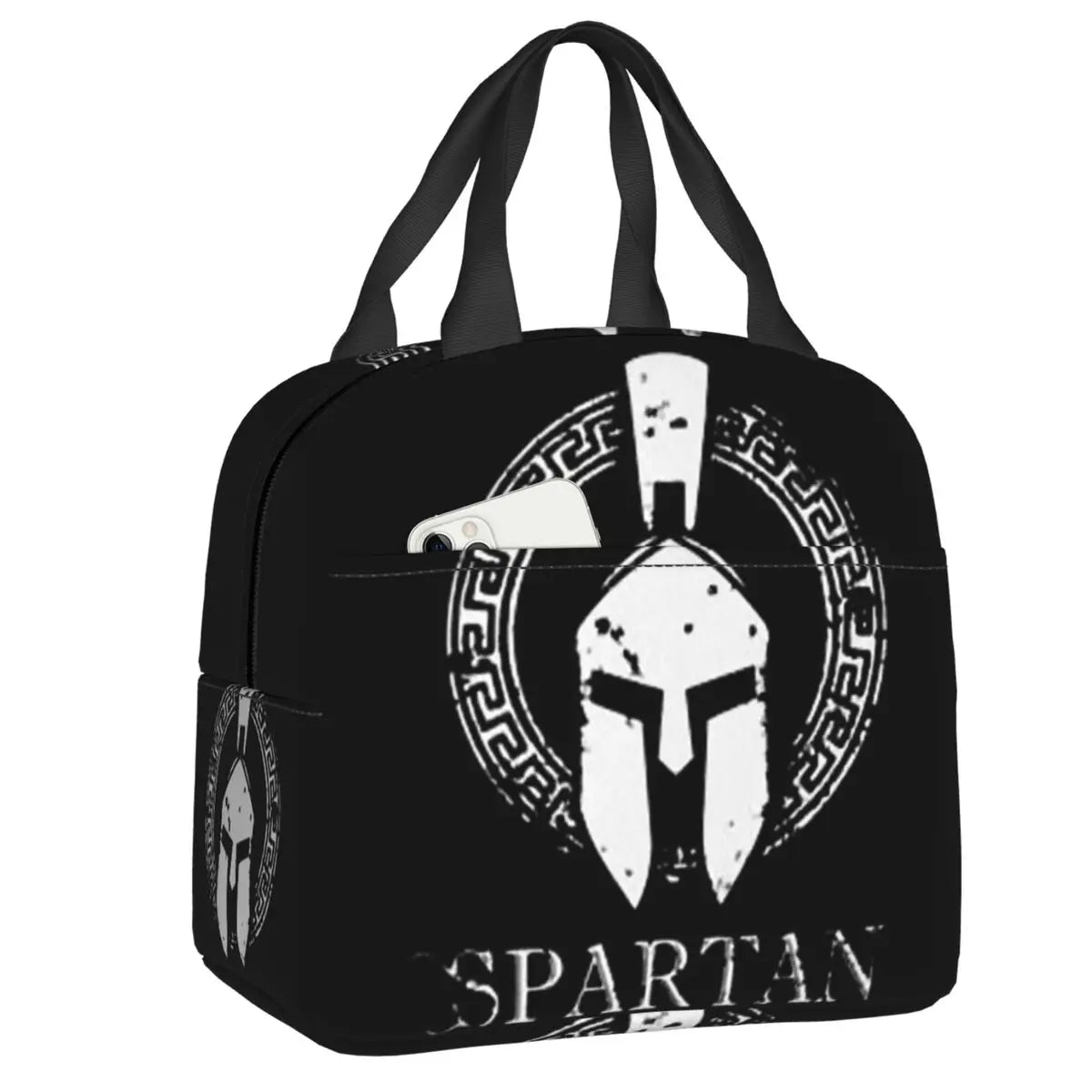Powerhouse Gym Logo Insulated Lunch Bags for Work School Bodybuilding Fitness Portable Thermal Cooler Bento Box Women Kids