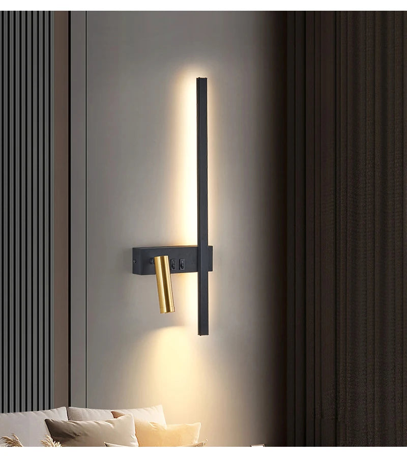 Nordic Wandleuchten Modern LED-Leuchten für Raum Home Dekoration Innenbereich Nachttischlampe Wohnzimmer Sofa Hintergrund Wandlampen