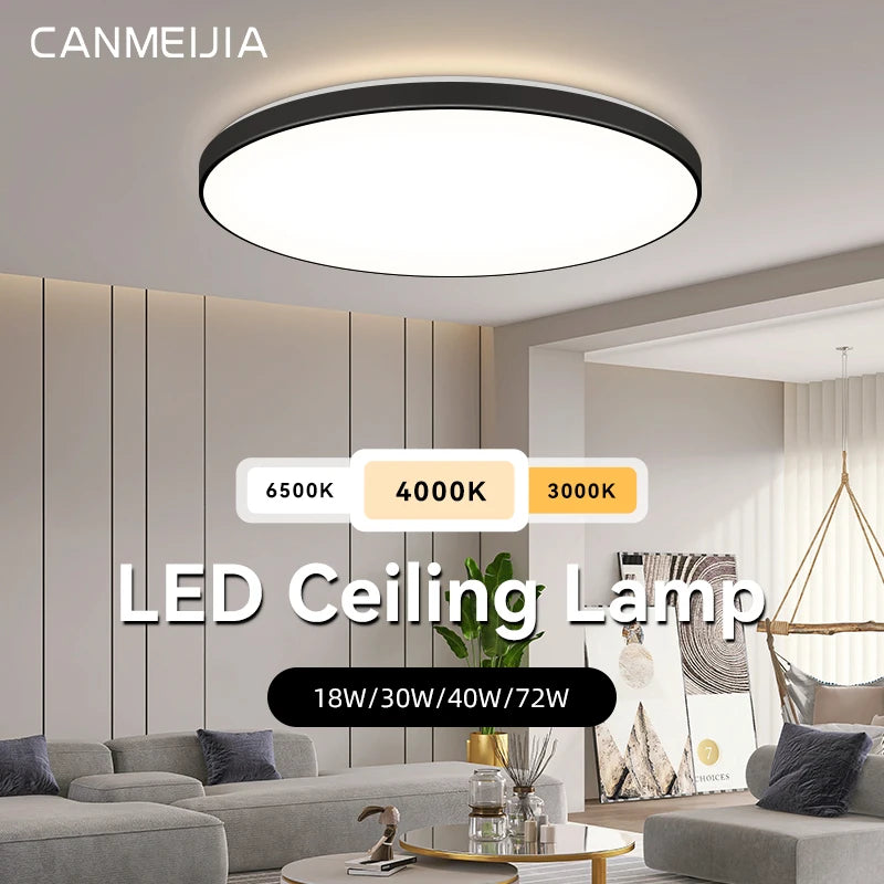 LED Deckenleuchte 15W~50W Küchenlampe Schlafzimmer Korridor Lustre Plat Led Leuchten Wohnzimmer Dekor 220V Deckenleuchter