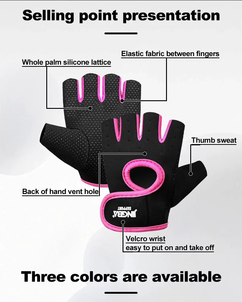 Fitnesshandschuhe Kraftsport Handschuhe Bodybuilding Training Sport Übung Radfahren Sporthandschuhe für Männer Frauen