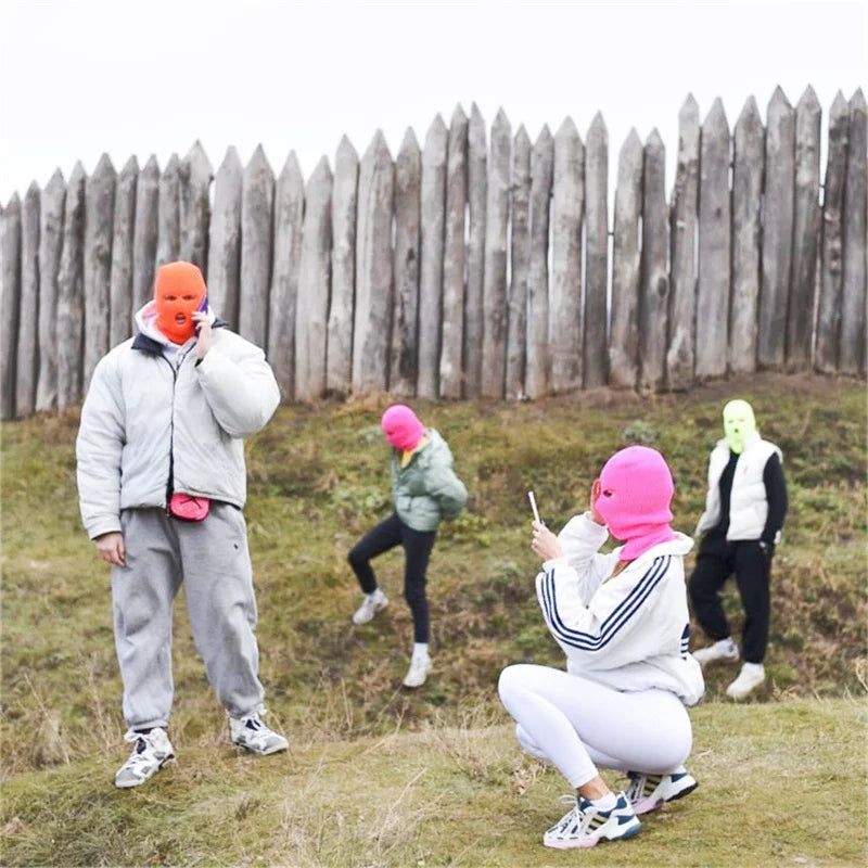 Vollgesichtsmaske Strickpullover Hut Für Männer Frauen Winter Outdoor Sport Militär Taktisch Radfahren Camping Jagd Ski Sturmhaube