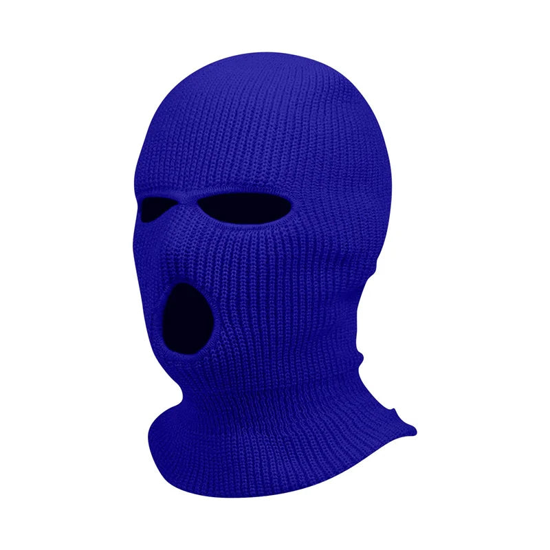 Full Face Mask Knitted Pullover Hat For Men Women Winter Outdoor Sports Military Tactical Cycling Camping Hunting Ski Balaclava