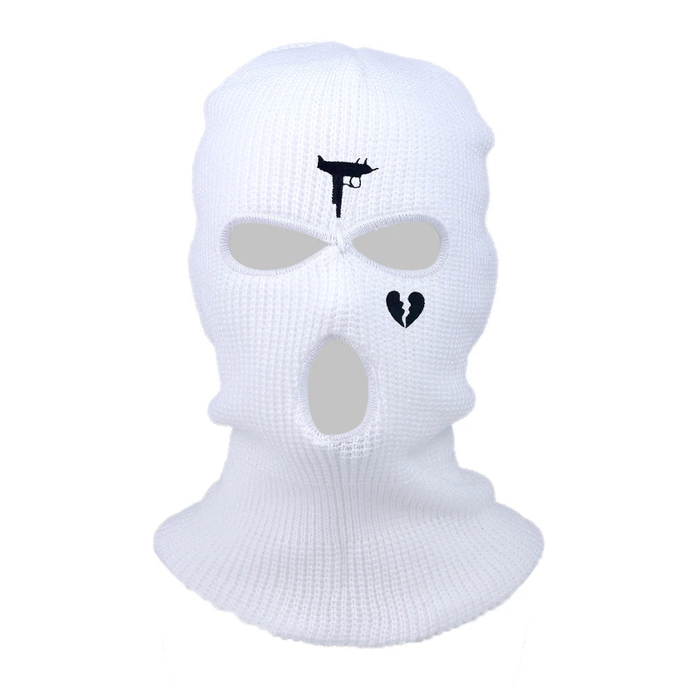 Full Face Mask Knitted Pullover Hat For Men Women Winter Outdoor Sports Military Tactical Cycling Camping Hunting Ski Balaclava