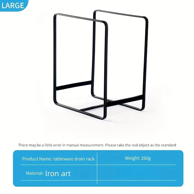 Metal Countertop Dish & Plate Storage Rack