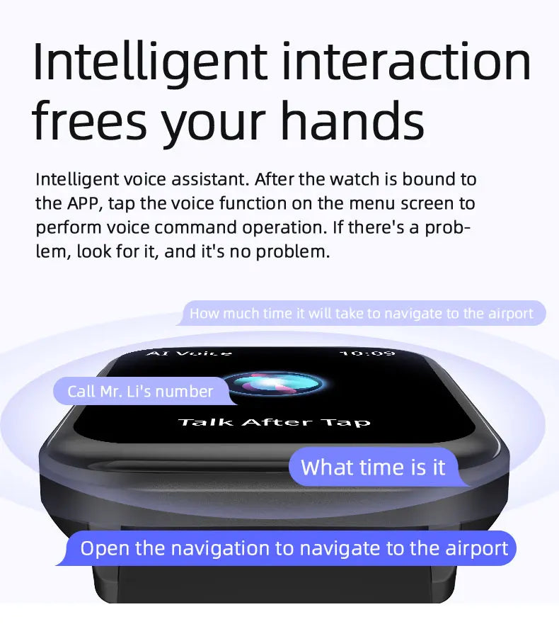 OLEVS 8206 Smartwatch Original Marke 2,01 Zoll Full Touchscreen Sport Fitness Bluetooth Smartwatch Kompatibel Android iOS
