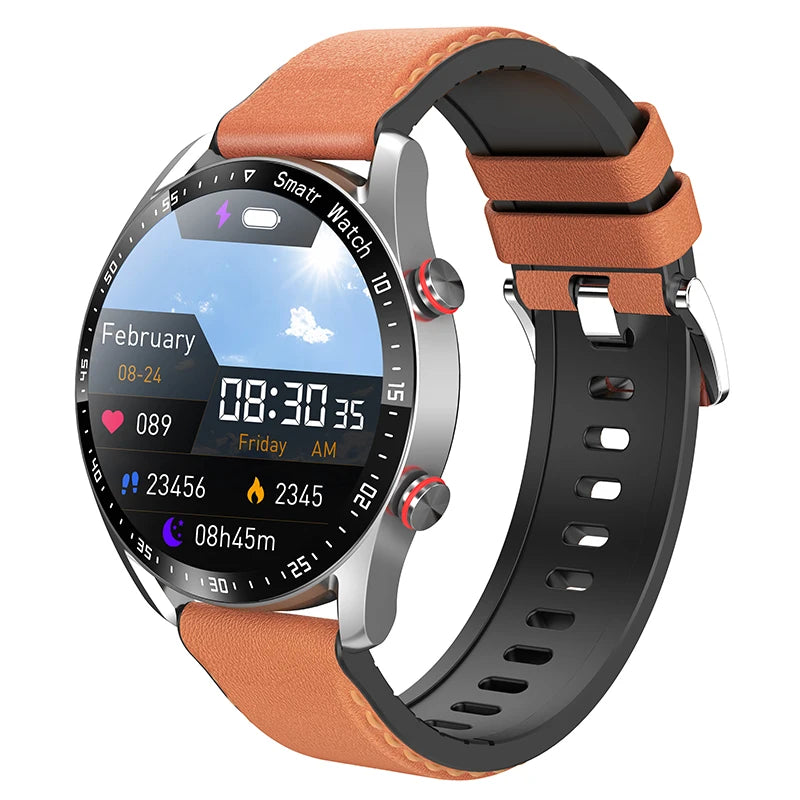 ECG+PPG Bluetooth Call Smart Watch Men  Health Heart Rate Blood Pressure Fitness Sports Watches Man Sports Waterproof Smartwatch