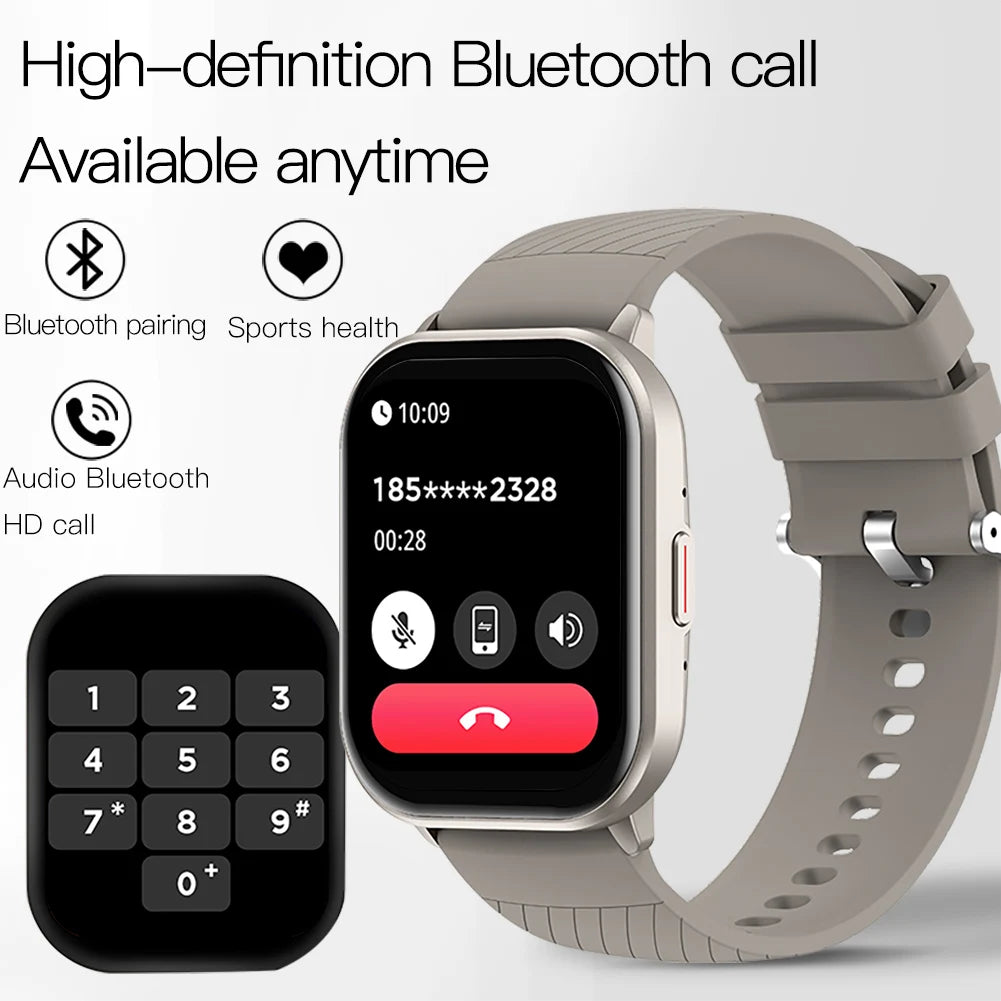 OLEVS 8206 Smartwatch Original Marke 2,01 Zoll Full Touchscreen Sport Fitness Bluetooth Smartwatch Kompatibel Android iOS